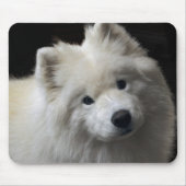 Samoyed Dog Mousepad Muismat (Voorkant)