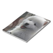 Samoyed Dog Notitieblok (Linkerzijde)