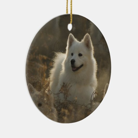 Samoyed Dog Ornament (Rechts)