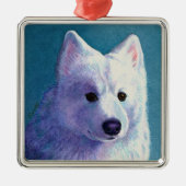 Samoyed Dog Ornament - "Boeddha" (Voorkant)