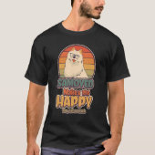 Samoyed Dog Owner T-shirt (Voorkant)
