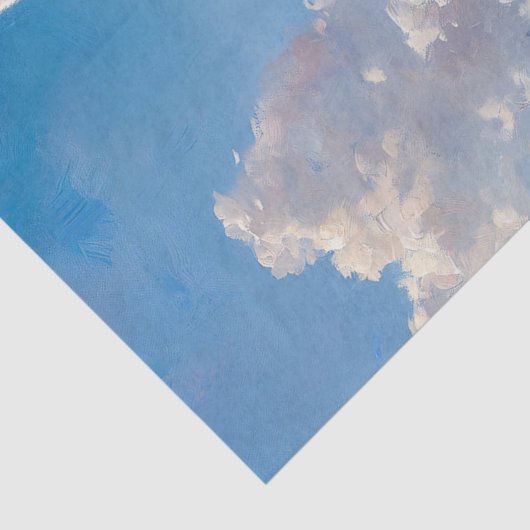 Samoyed Dog Paarse Lupine Flowers Decoupage Tissuepapier (Detail)