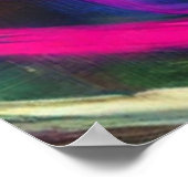 Samoyed Dog Portrait Acryl Art Poster (Hoek)