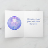 Samoyed Dog PRETTIGE FEESTDAGEN CHRISTMAS-kaart Kaart (Binnen)