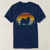Samoyed Dog Retro  T-shirt (Design voorkant)