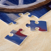 Samoyed Dog Valentine's Day  Legpuzzel (Zijkant)