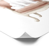 Samoyed Dog Wearing Royal Crown Poster (Hoek)