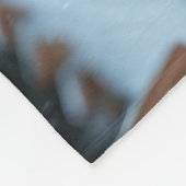 Samoyed Dogs Christmas Snow Holiday Fleece Deken (Hoek)