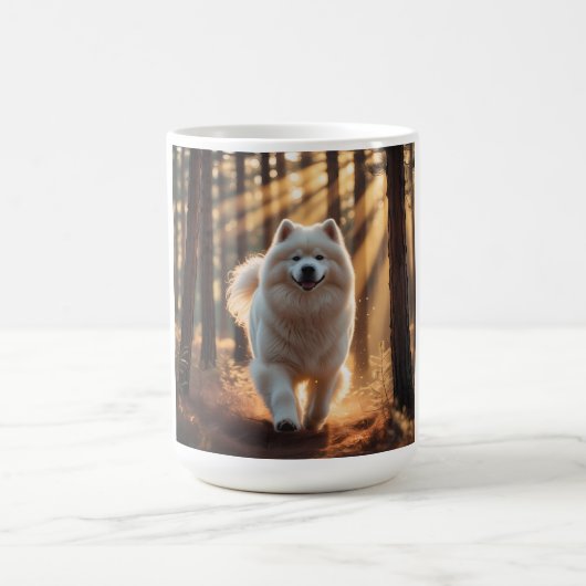 Samoyed Elegant Coffee Mok (Center)