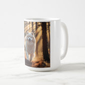 Samoyed Elegant Coffee Mok (Voorkant rechts)