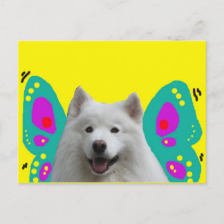 Samoyed Fairy Dogmother Briefkaart