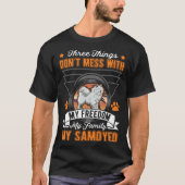 Samoyed Freedom Family Samoyed T-shirt (Voorkant)