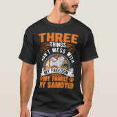 Samoyed Freedom Family Samoyed T-shirt (Voorkant)