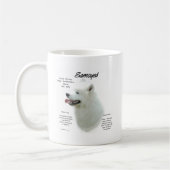 Samoyed Gesloten Ontwerp Koffiemok (Links)
