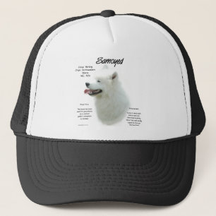 Samoyed Gesloten Ontwerp Trucker Pet