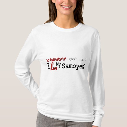 Samoyed Gifts T-shirt (Voorkant)
