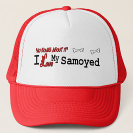 Samoyed Gifts Trucker Pet