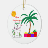 Samoyed Hawaiian Ornament (Links)