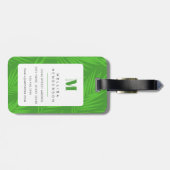 Samoyed-hond bagage labels (Achterkant horizontaal)