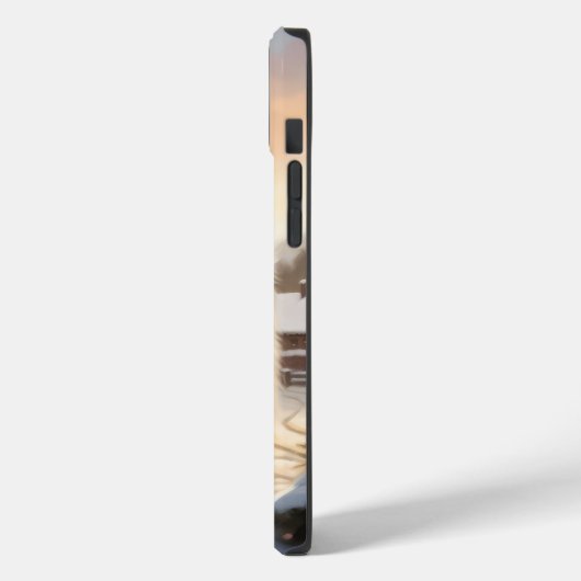 Samoyed Hond in Sneeuw Kerstmis Case-Mate iPhone Case (Achterkant / Links)