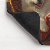 Samoyed Hond Kerstfeest Muismat (Hoek)