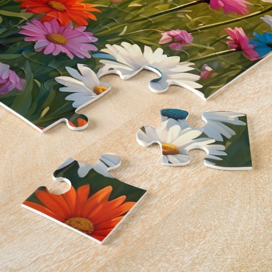 Samoyed hond legpuzzel (Zijkant)