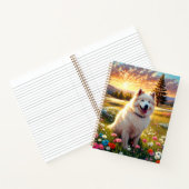 Samoyed hond   notitieboek (Binnen)