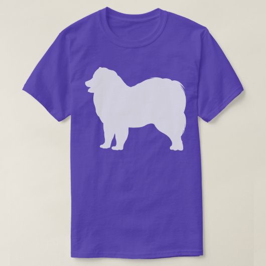Samoyed hond schattig t-shirt (Design voorkant)