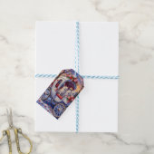 Samoyed hond Valentijnsdag  Cadeaulabel (Met Touw)