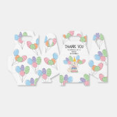 Samoyed Hond Verjaardag Dank u Favor Box Bedankdoosjes (Uitgevouwen)