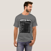 Samoyed Hondenliefhebber Samoyed feiten Samoyed T-shirt (Voorkant volledig)