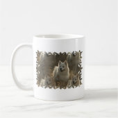 Samoyed Hondenras Coffee Mok (Links)