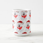 Samoyed Hondenras Kerststerren Koffiemok (Center)