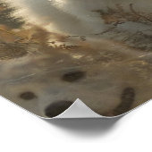 Samoyed Hondenras Poster (Hoek)