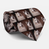 Samoyed & Husky Stropdas (Opgerold)