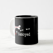 Samoyed (I Love) Mok (Voorkant links)
