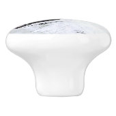 Samoyed Keramische Knop (Zijkant)