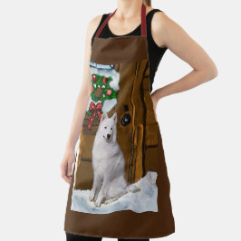 Samoyed Kerstcadeaus Schort