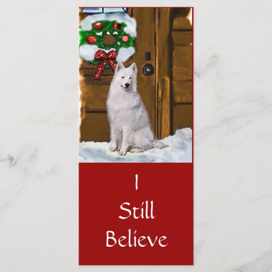 Samoyed kerstcadeautjes (Voorkant)