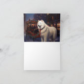 Samoyed Kerstfeest Seizoen Kaart (Binnen)