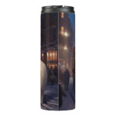 Samoyed Kerstfeest Seizoen Thermosbeker (Achterkant)