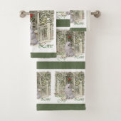 Samoyed Kerstmis Bad Handdoek (Insitu)