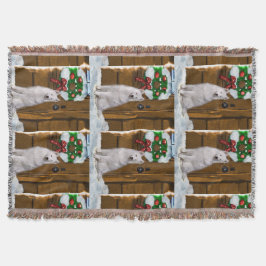 Samoyed Kerstmis Deken