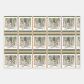 Samoyed Kerstmis Inpakpapier Vel (Voorkant 2)