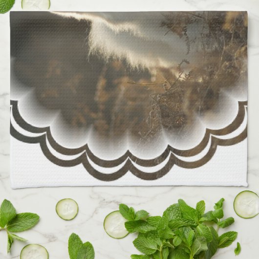 Samoyed Kitchen Towel Theedoek (Gevouwen)