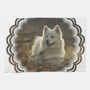 Samoyed Kitchen Towel Theedoek
