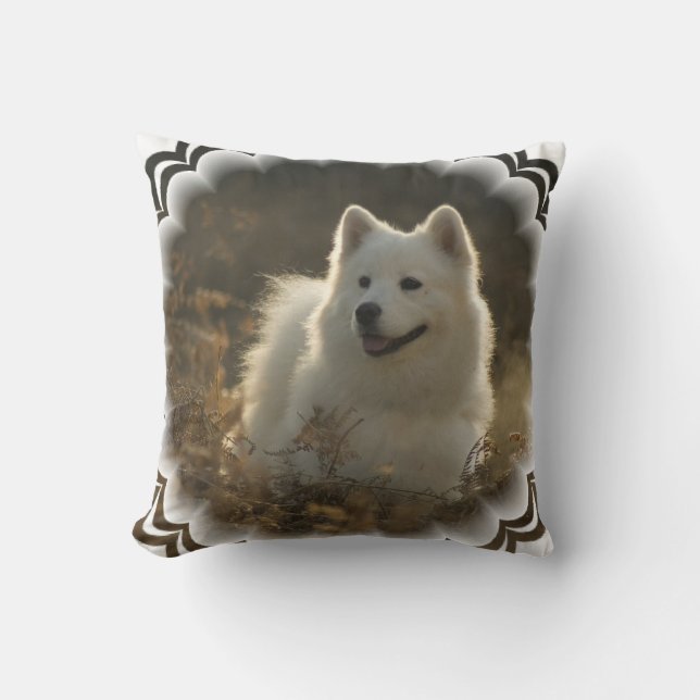 Samoyed Kussen (Voorkant)