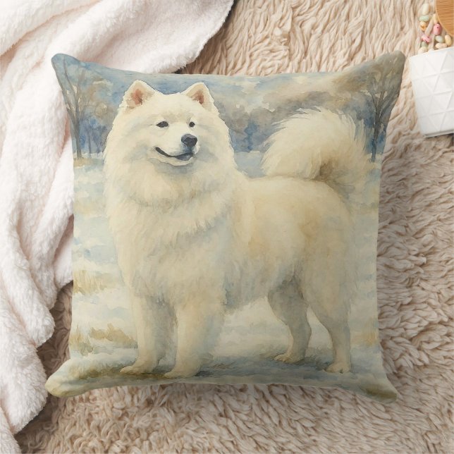 Samoyed Kussen (Deken)