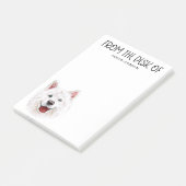 Samoyed Liefhebber Post-it Notities Post-it® Notes (Schuin)