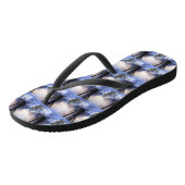 Samoyed liet het sneeuwen Kerstmis Teenslippers (Schuin)